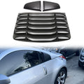2003-2008 Nissan 350Z Black Rear Window Louver Side Vent ABS Plastic
