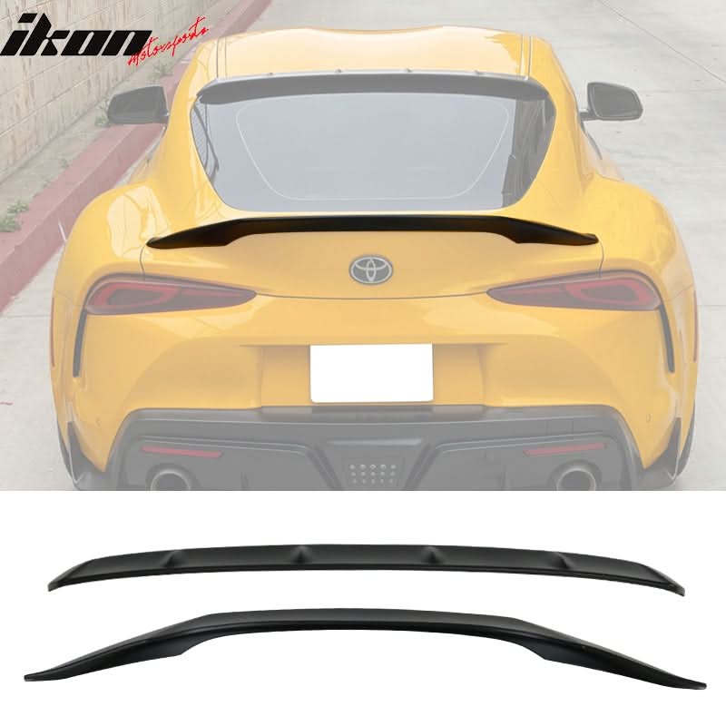 2020-2025 Toyota GR Supra 5th J29 MK5 V2 Matte TRD Trunk Roof Spoiler