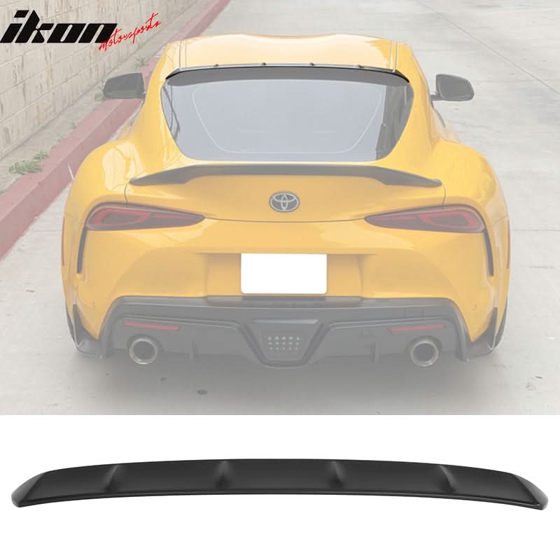 2020-2025 Toyota GR Supra 5th J29 MK5 V2 Matte TRD Trunk Roof Spoiler