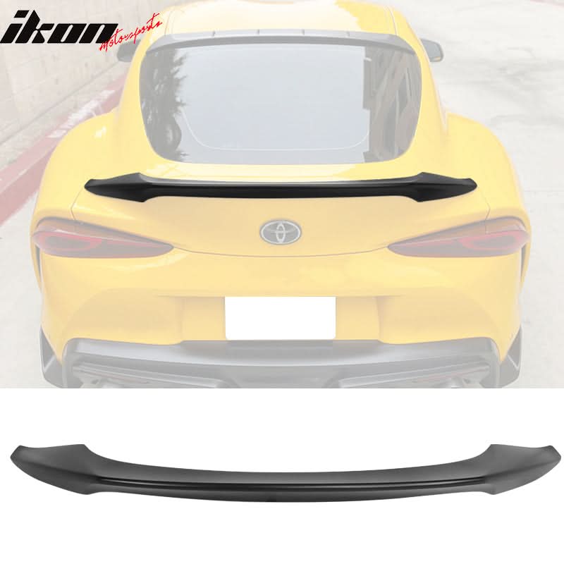 2020-2025 Toyota GR Supra MK5 J29 Matte TRD Rear Trunk + Roof Spoiler