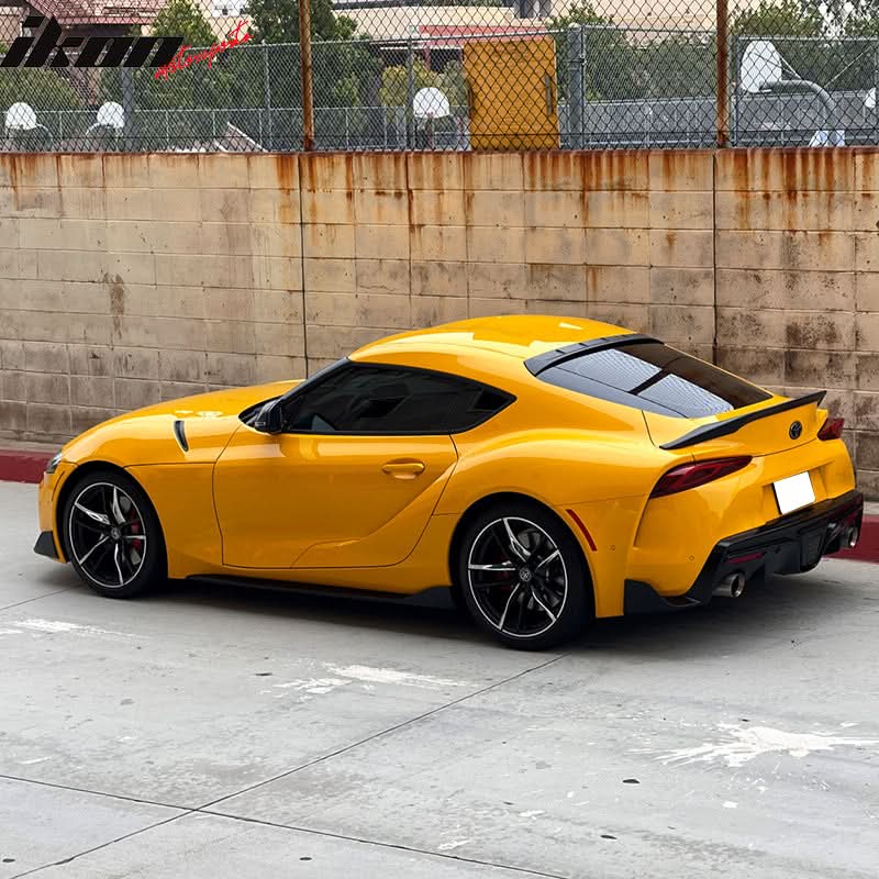 2020-2025 Toyota GR Supra MK5 J29 Matte TRD Rear Trunk + Roof Spoiler
