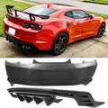 2019-2024 Chevy Camaro OE Style Rear Bumper Cover with IKON Style Lip