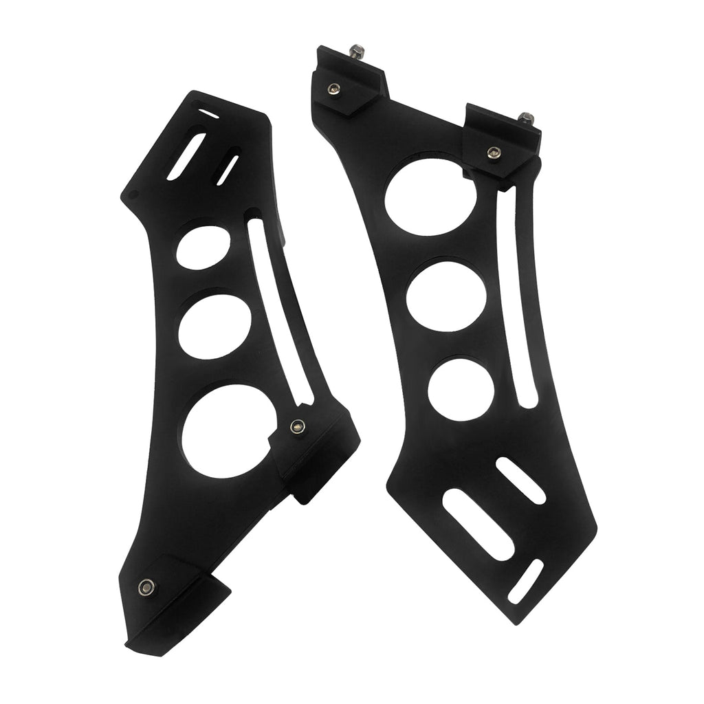56"Inch GT Style Trunk Spoiler V3 Side Plates V5 Legs 3D Carbon Fiber