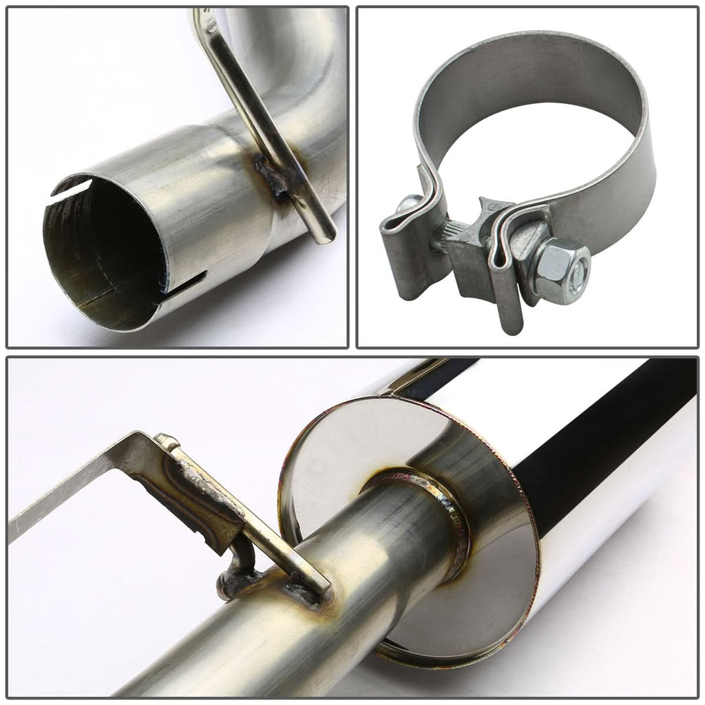 1995-2003 Chevrolet Cavalier Catback Exhaust System Stainless Steel