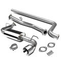 2000-2005 Dodge Neon Single Rolled Tip Catback Exhaust Stainless Steel