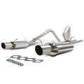 11-14 Ford Mustang 3.7L V6 Dual Tip Catback Exhaust Stainless Steel