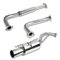 00-03 Nissan Maxima Single Tip Catback Exhaust Stainless Steel