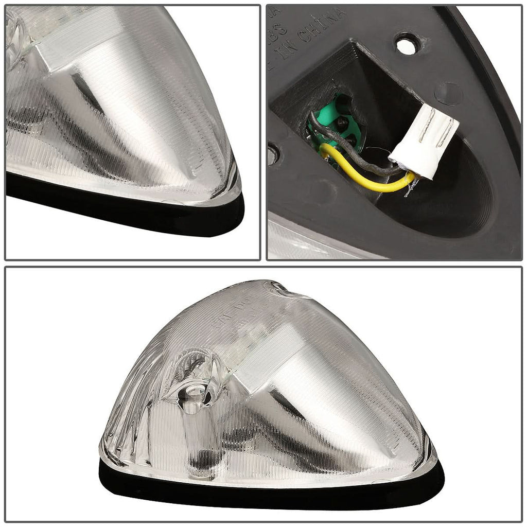94-98 Dodge Ram 2500/3500 Cab Light Chrome Housing Blue LED