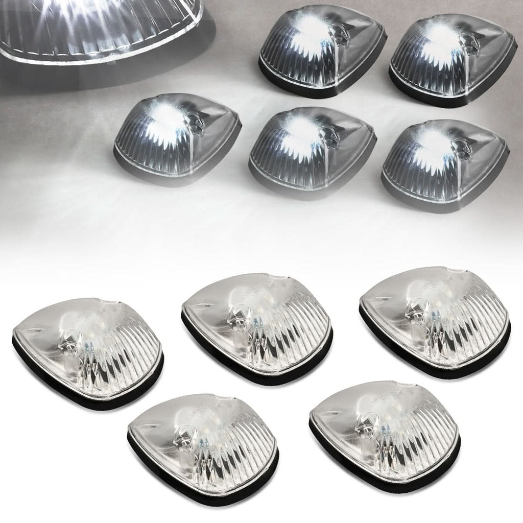 94-98 Dodge Ram 2500/3500 Chrome Housing White LED Cab Light