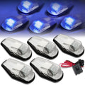 80-96 Ford Super Duty Chrome Housing Blue LED Cab Light