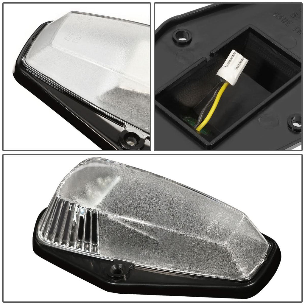 80-96 Ford Super Duty Chrome Housing Blue LED Cab Light