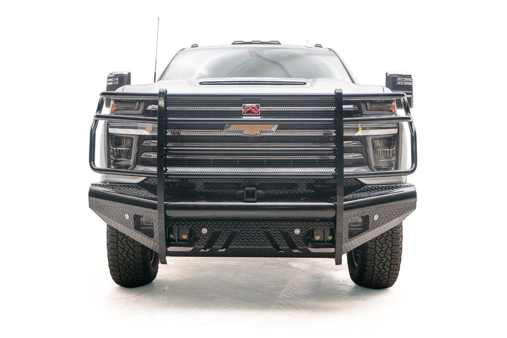 Black Steel Front Bumper • Chevrolet Silverado 2500HD–3500HD