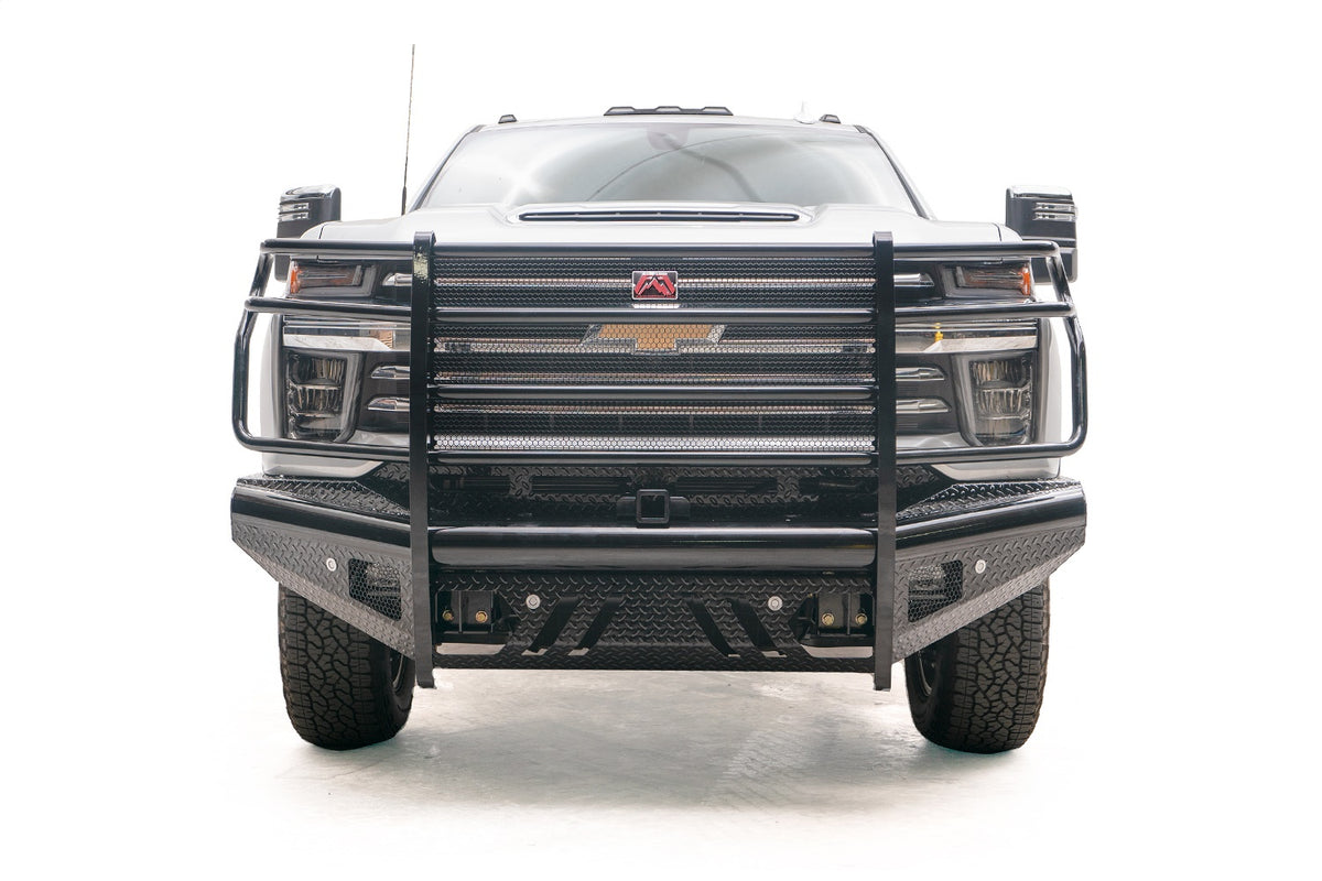 Black Steel Front Bumper • Chevrolet Silverado 2500HD–3500HD