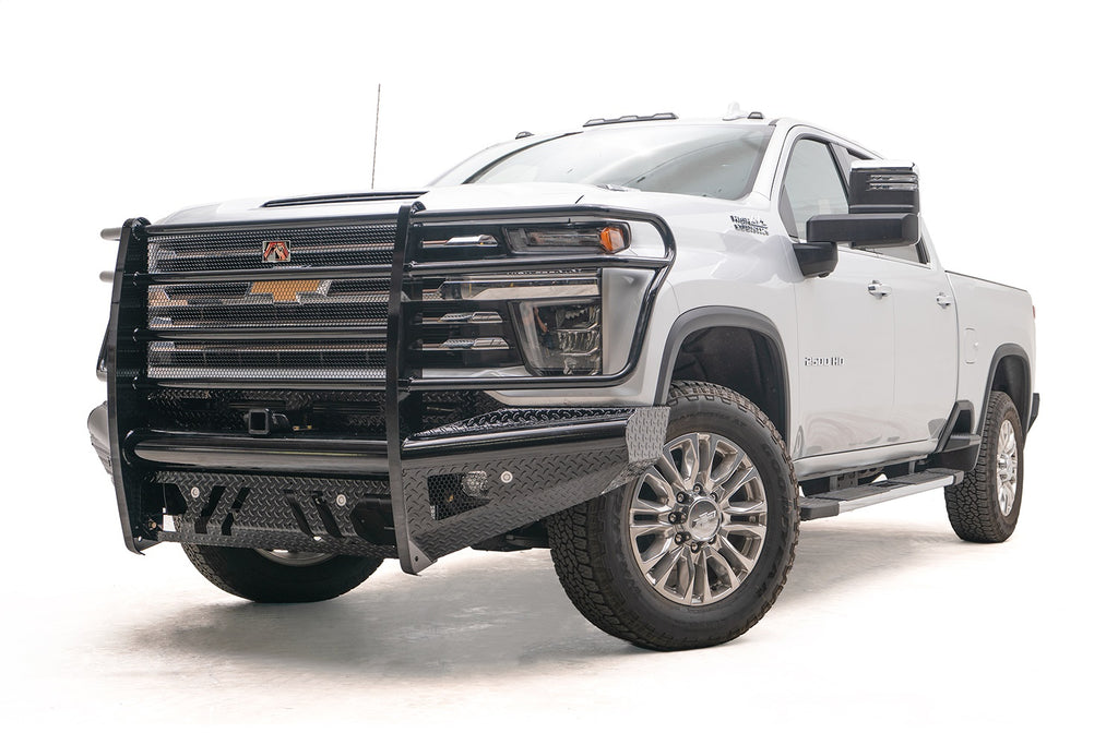 Black Steel Front Bumper • Chevrolet Silverado 2500HD–3500HD