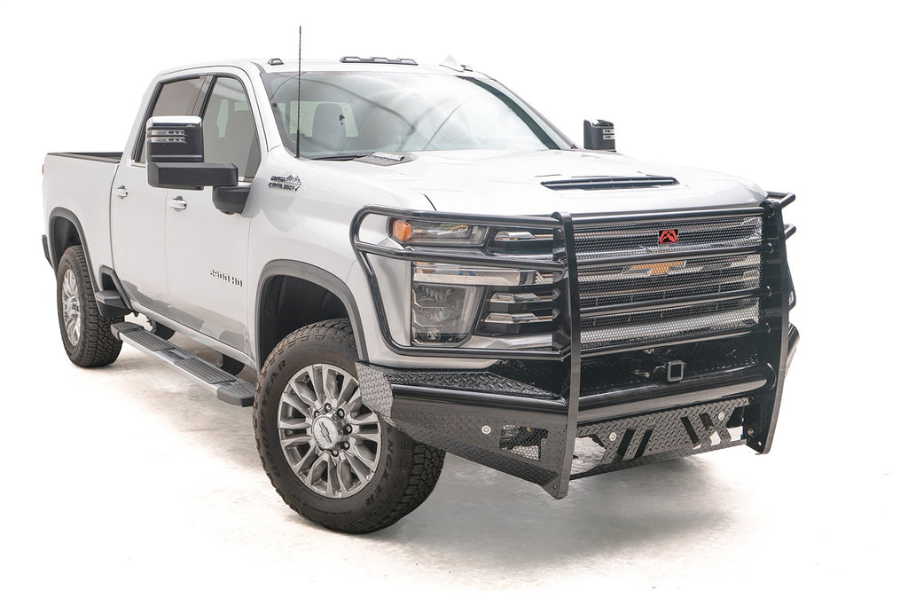 Black Steel Front Bumper • Chevrolet Silverado 2500HD–3500HD