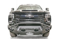 Fab Fours CH24-X6152-1 Pre-Runner Guard installed on Chevrolet Silverado HD; accessories shown sold separately