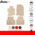Car Floor Mat for 2008-2012 Honda Accord Beige Carpet 4PC Nylon