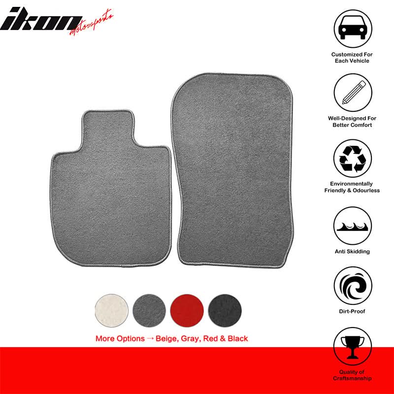 2020-2025 Toyota Supra MK5 Car Floor Mats Carpet 2PC Nylon