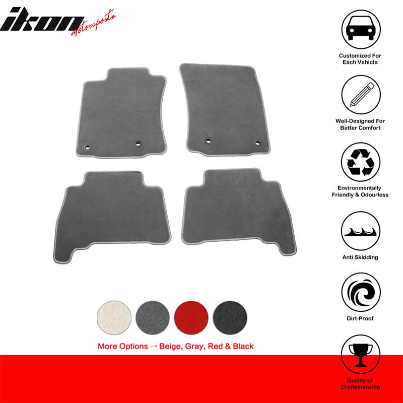 2014-2023 4Runner 2014-2022 GX460 4PCS Floor Mats Carpet Nylon