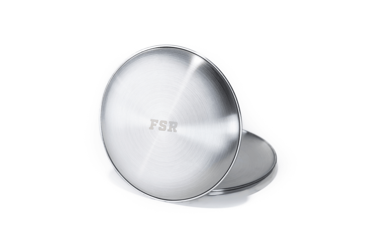 Free Spirit Recreation — Stainless Steel Chef Plate Set (4)