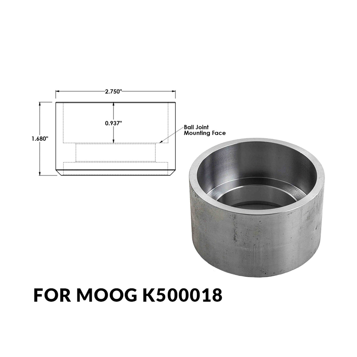 Upper Arm Ball Joint Cups