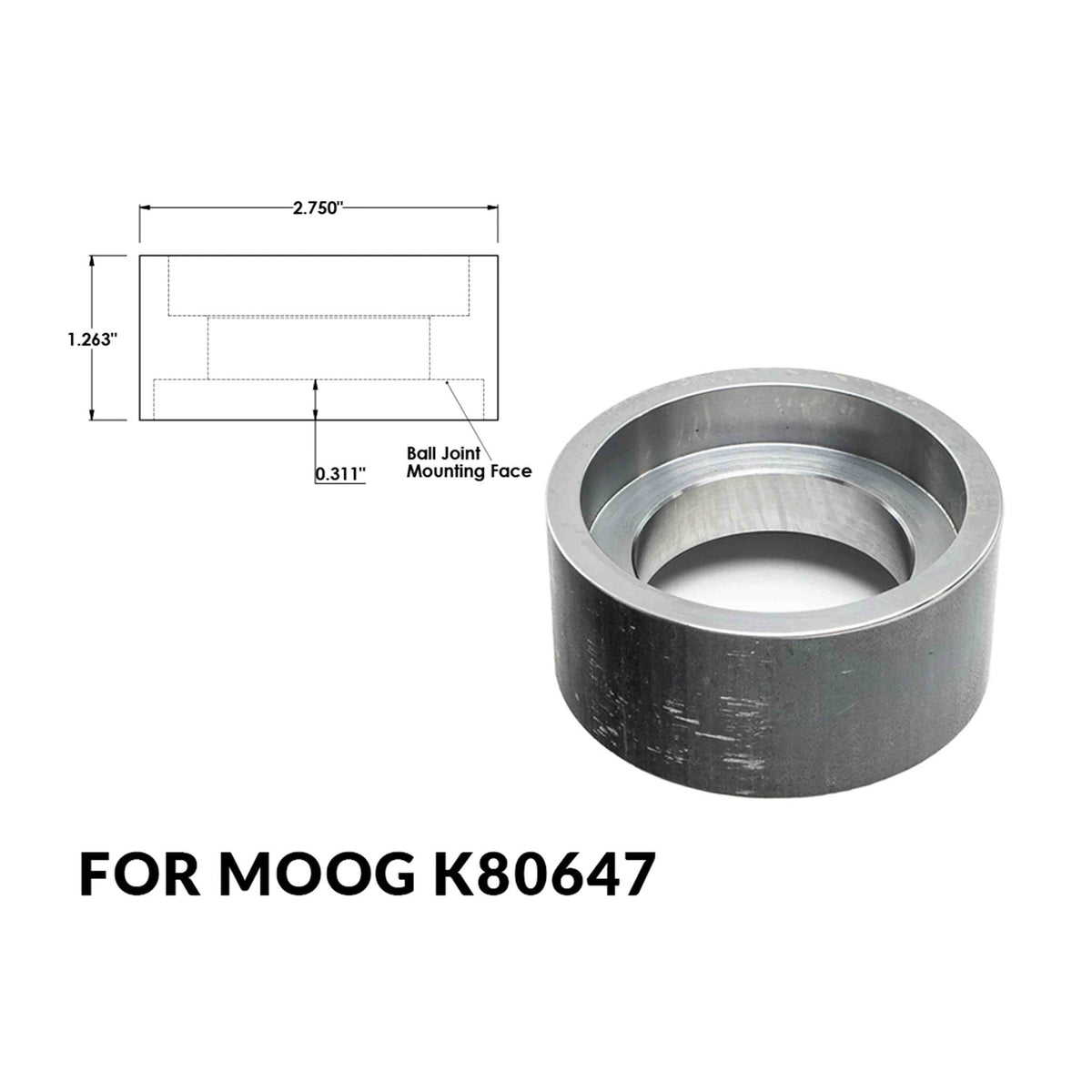 Lower Arm Ball Joint Cups