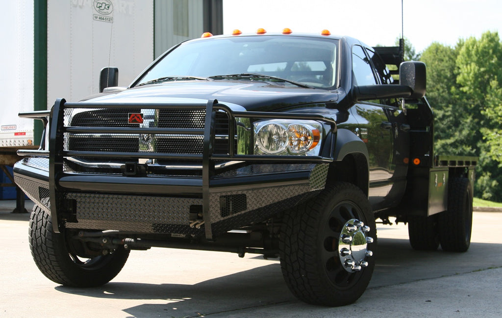 Black Steel Front Bumper • Ram 2500–5500