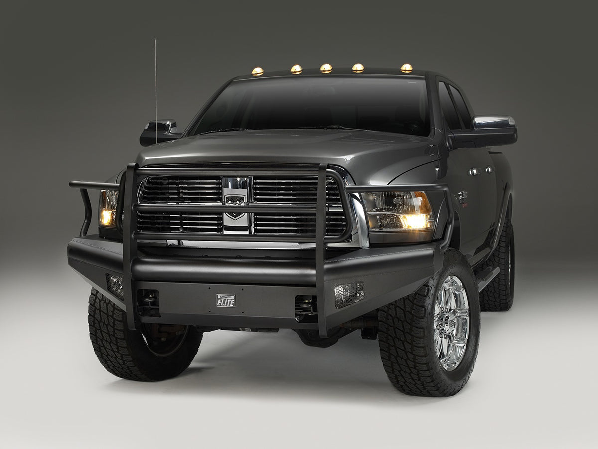 Black Steel Elite Front Bumper • Ram 2500–5500