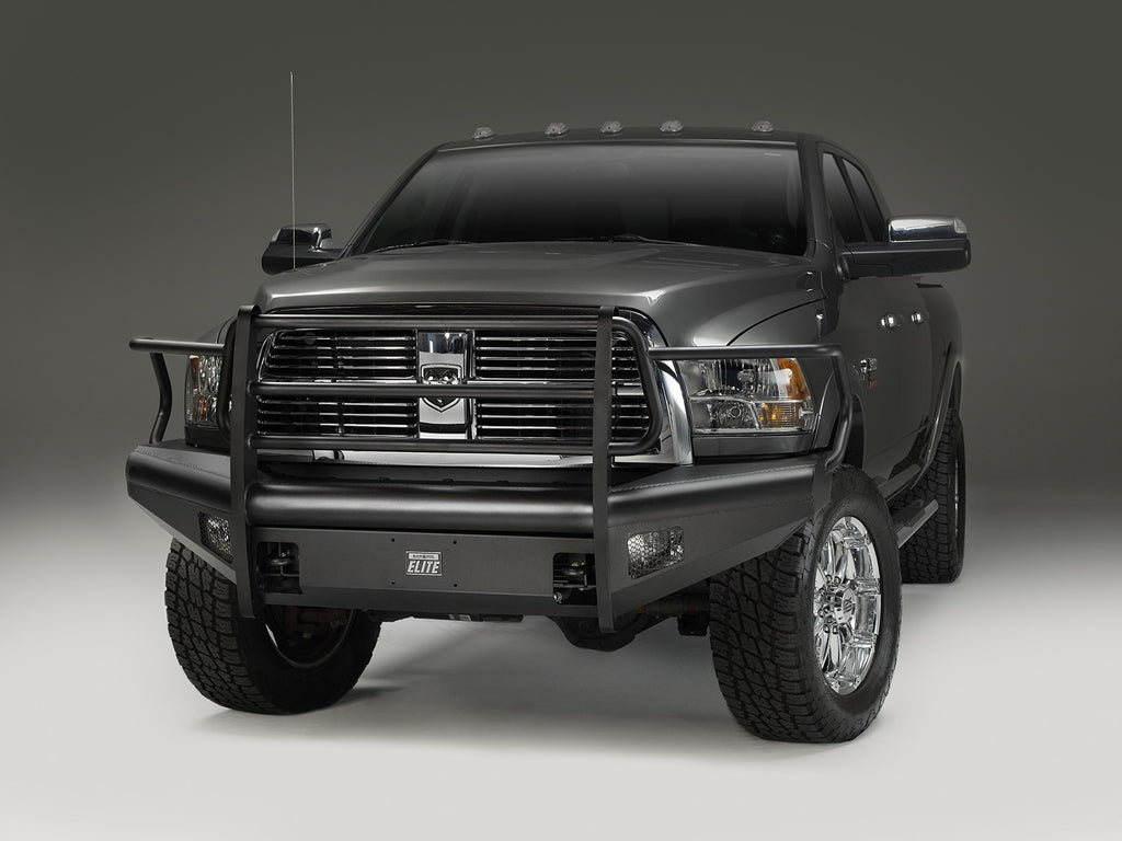 Black Steel Elite Front Bumper • Ram 2500–5500