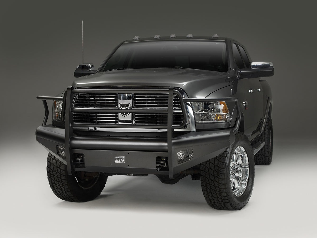 Black Steel Elite Front Bumper • Ram 2500–5500