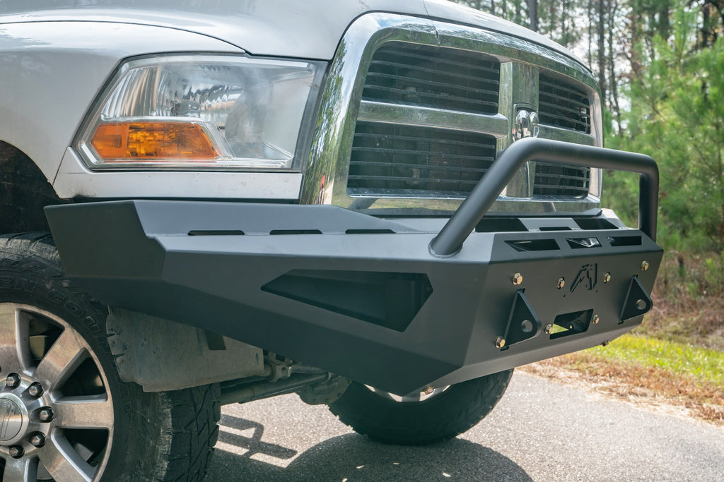 Red Steel Front Bumper • Ram 2500–5500