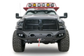 Fab Fours DR10-X2951-1 Matrix no guard bumper for 2010-2018 Ram 2500/3500. Winch, lights and other shown accessories sold separately.