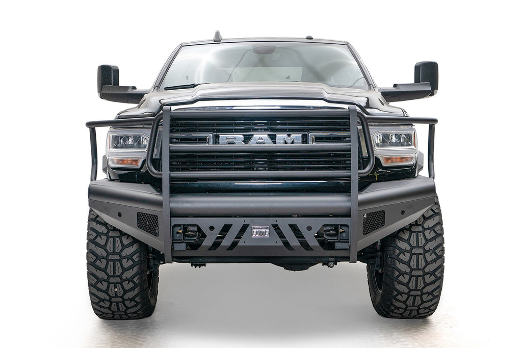 Black Steel Elite Front Bumper • Ram 2500–5500