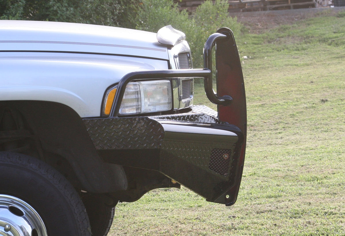 Black Steel Front Bumper • Ram 2500–5500
