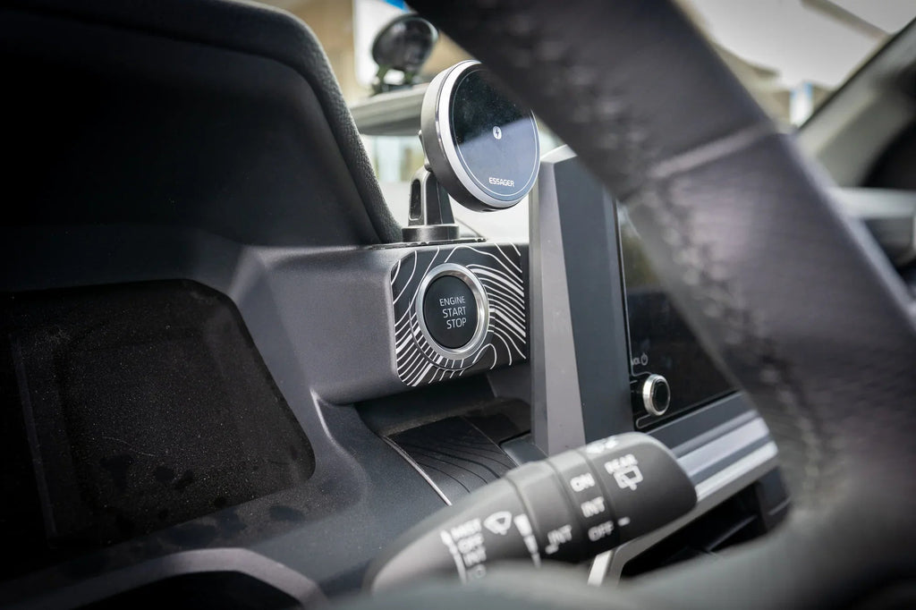 Topographic Push to Start Trim - 2024+ Tacoma / 2025+ 4Runner