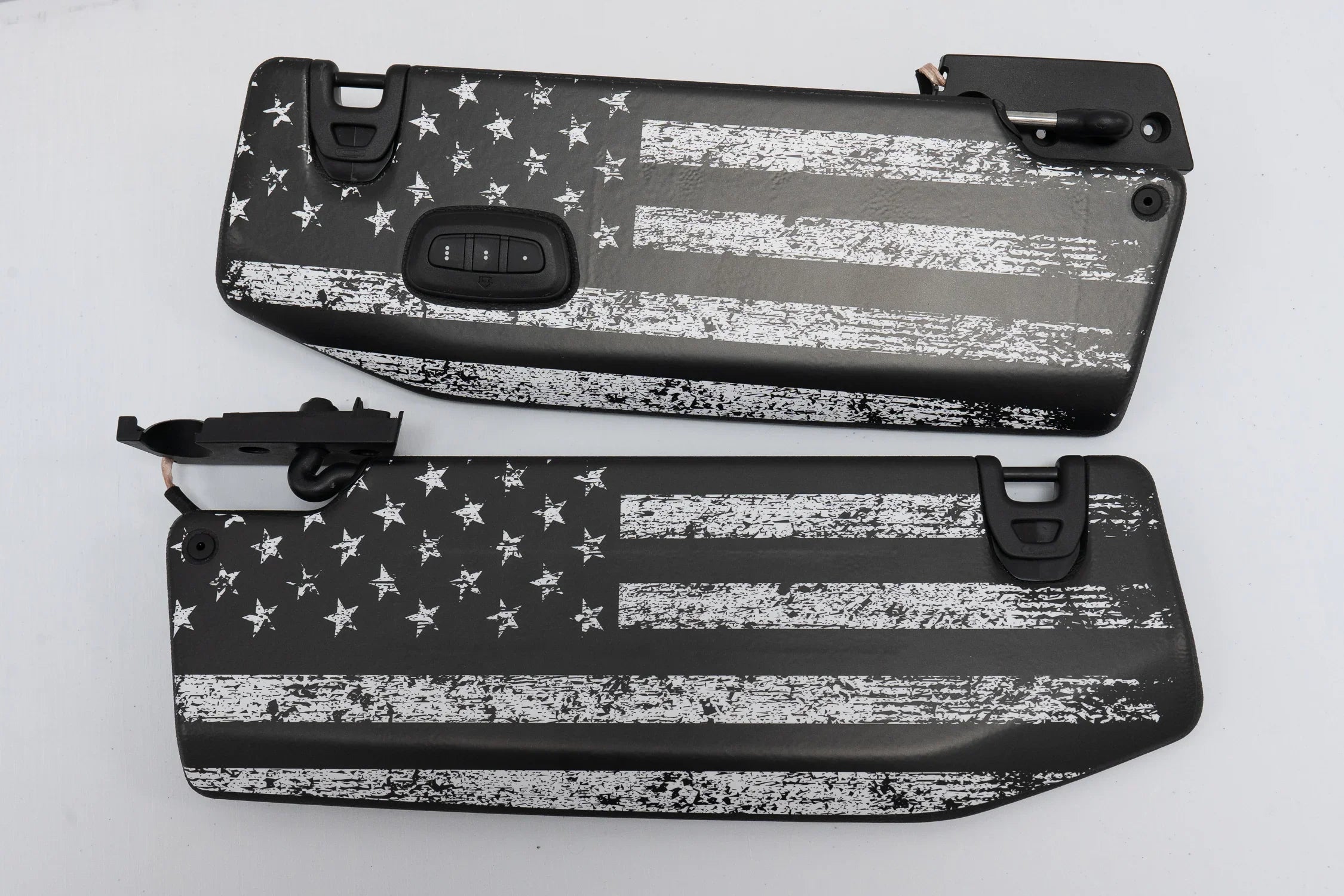 Freedom Series Sun Visor Overlays - 2018+ Wrangler JL / Gladiator JT