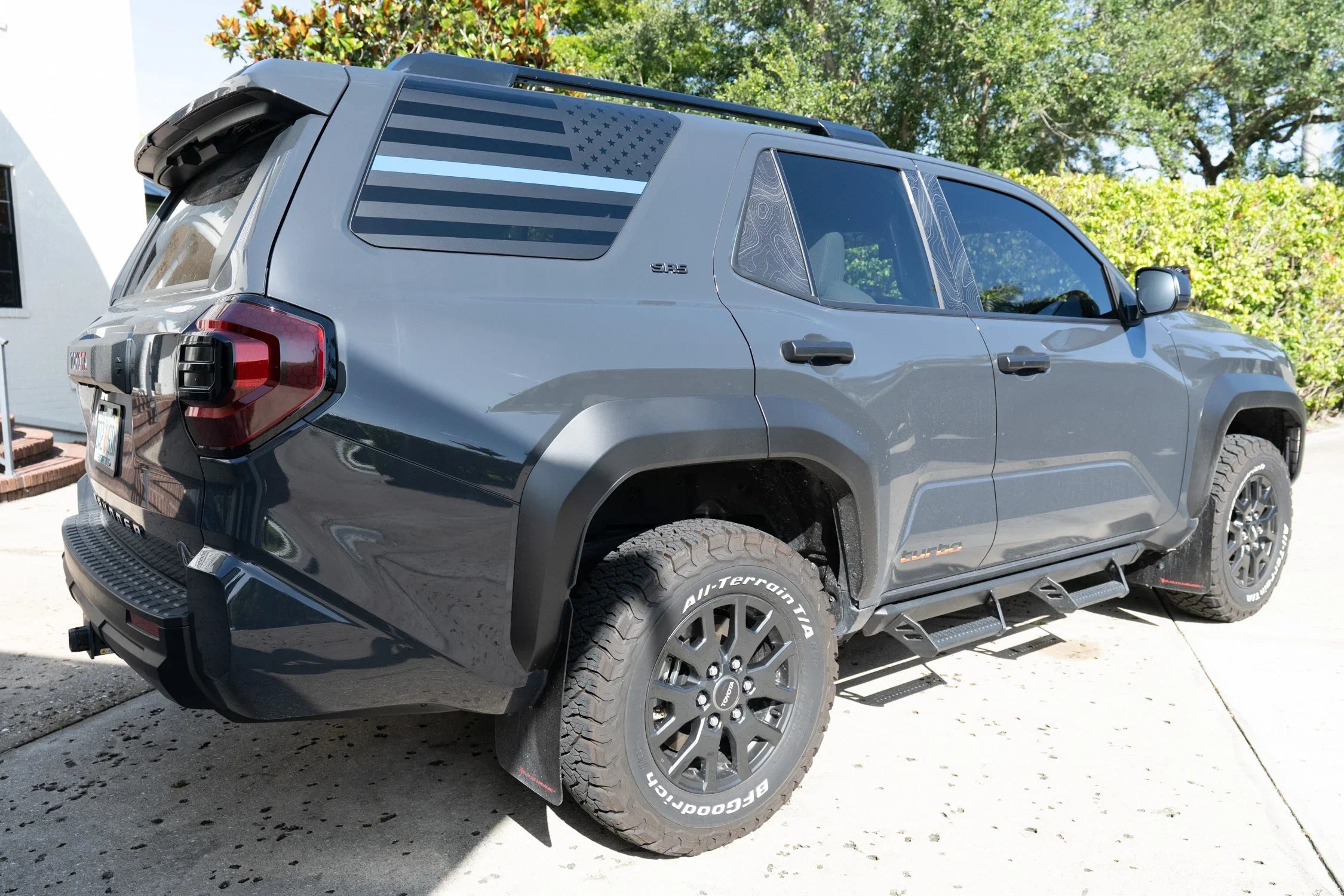 American Flag Rear Window Overlays - 2025+ 4Runner