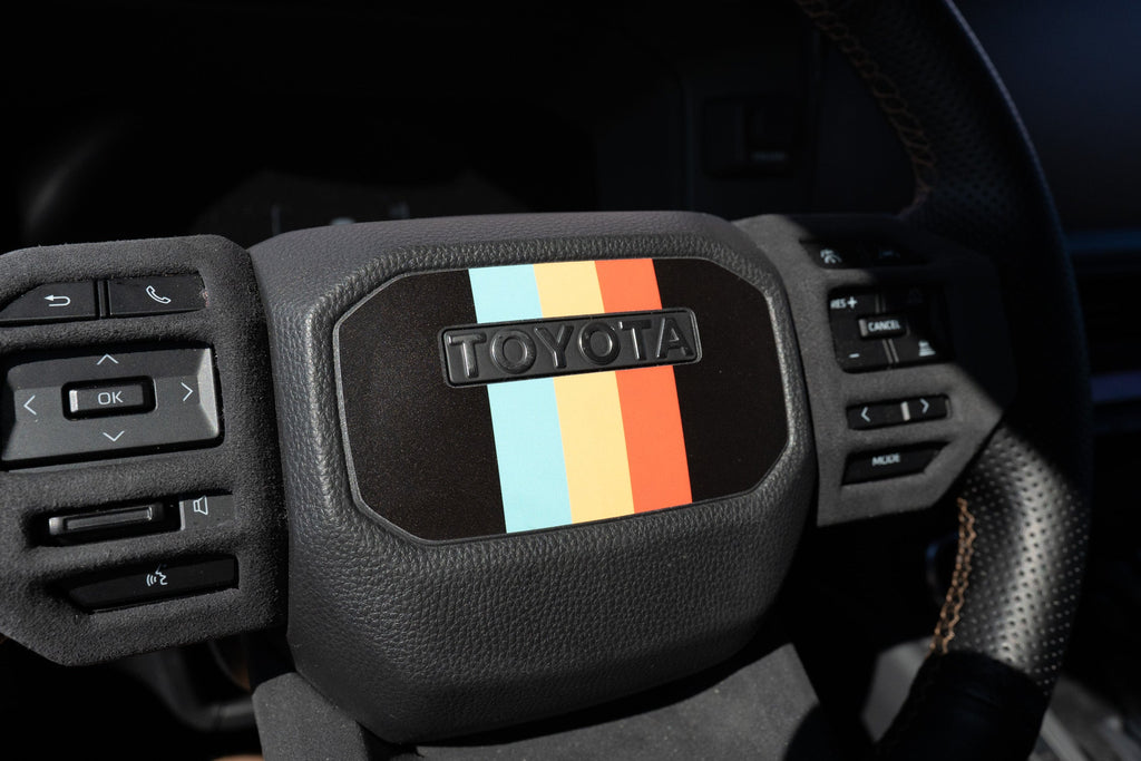 Heritage Steering Wheel Overlay - 2024+ Land Cruiser
