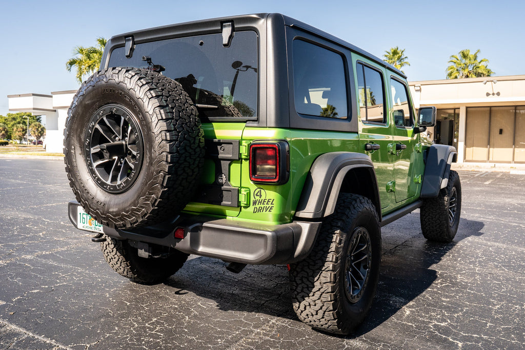 Halogen Tail Light Overlays - 2018+ Wrangler JL