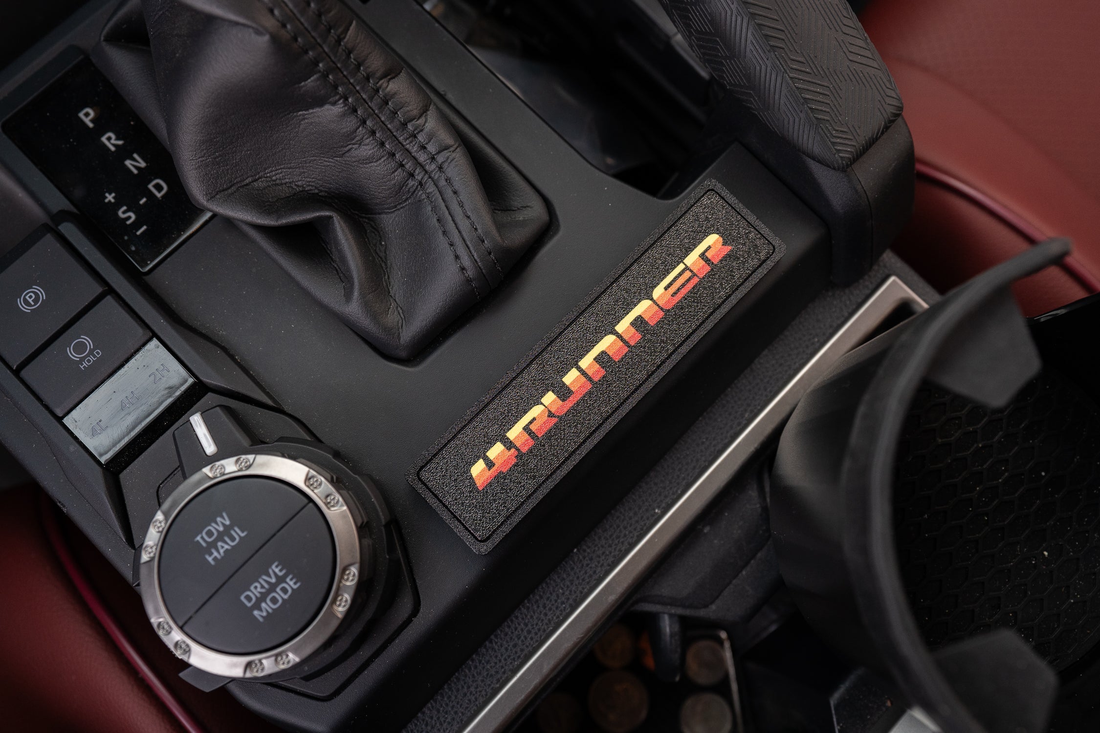 Shifter Trim Blank / Poverty Button Cover Plate - 2024+ Tacoma / 2025+ 4Runner