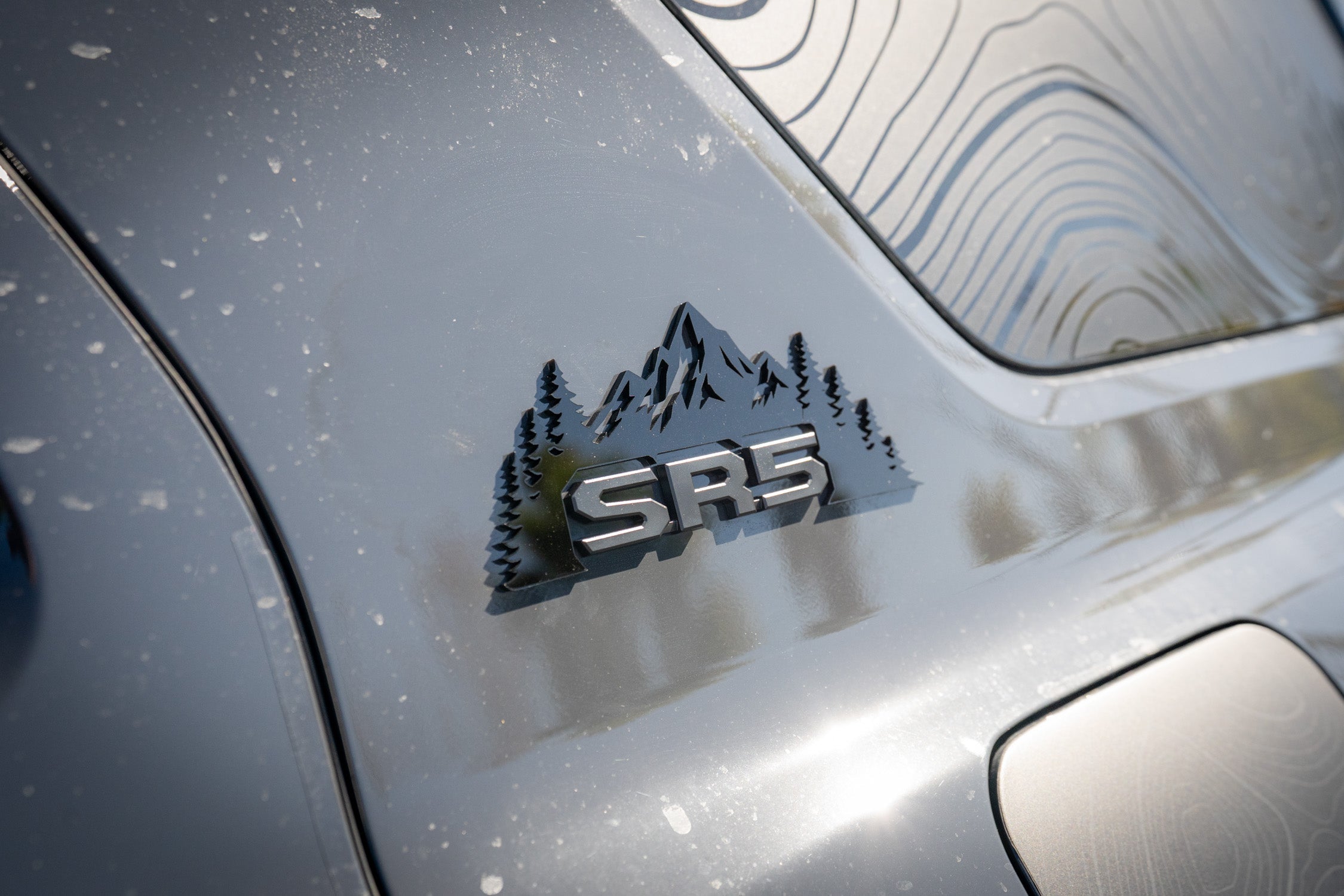 Mountain Acrylic Emblem for SR5  - 2025+ 4Runner SR5