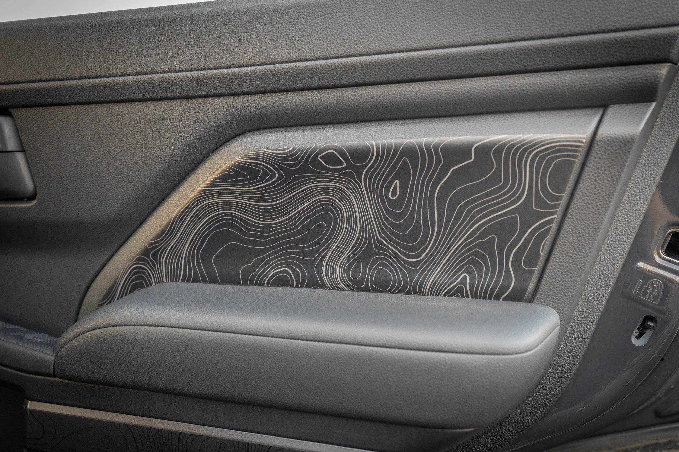 Topographic REAR Door Armrest Panel Protection - 2025+ 4Runner