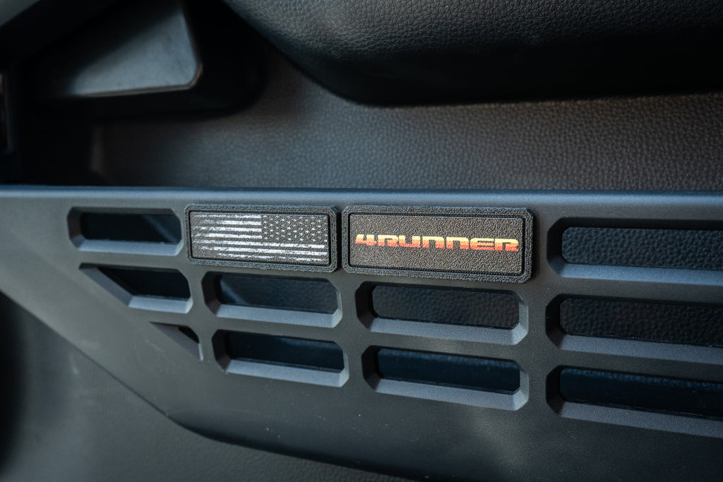 Door Logo Inserts - 2024+ Tacoma / 2025+ 4Runner