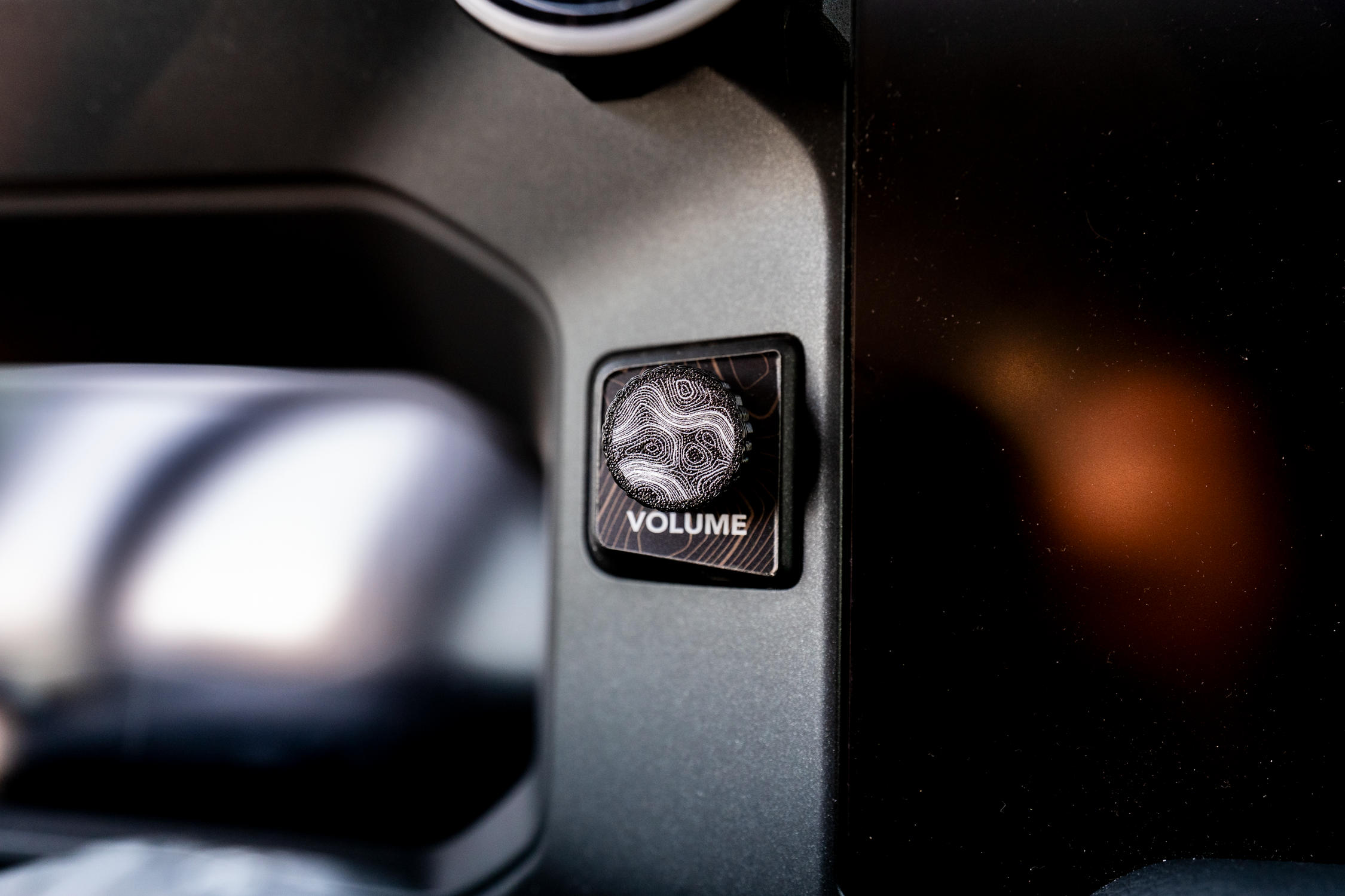 Custom Radio Knob - 2024+ Tacoma 8" / Land Cruiser / 2025+ 4Runner 8"