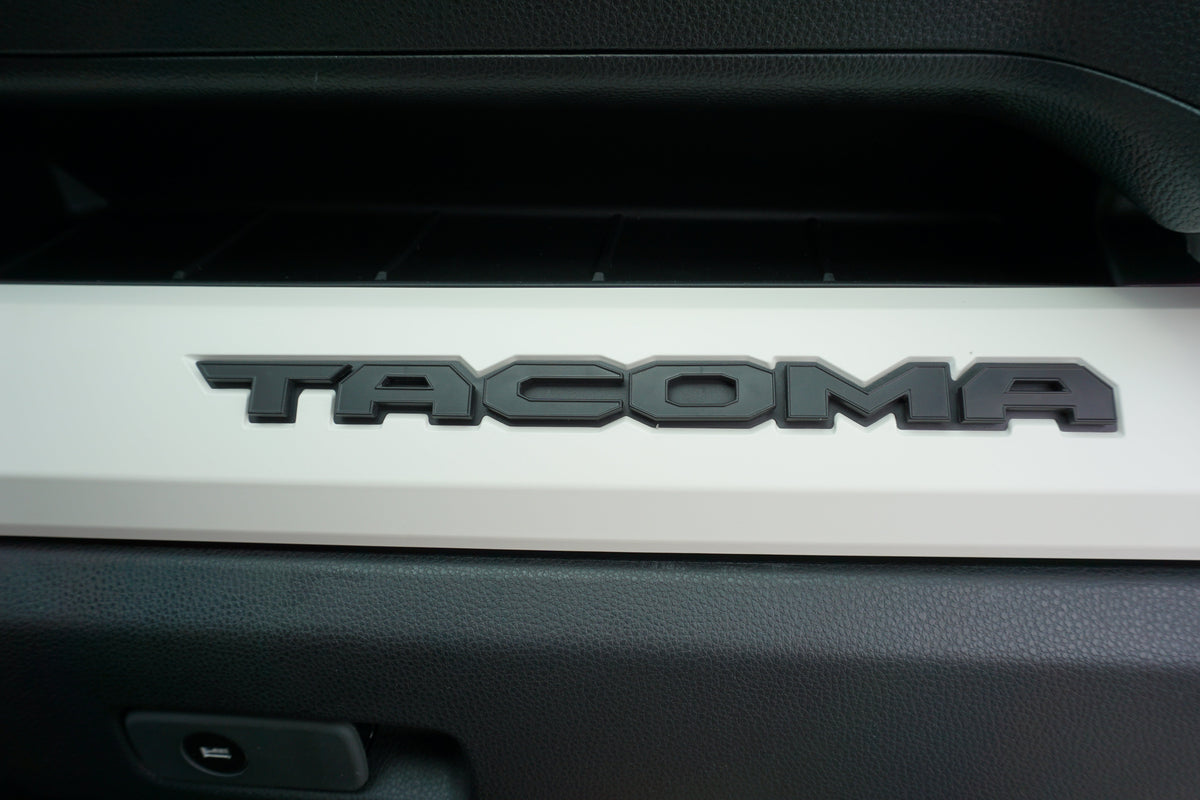 Glovebox Letters (2024+ Tacoma) - RED