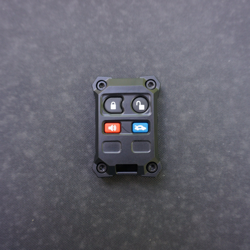 Injection Fob IF033 (Ford 4 Button) - BLACK