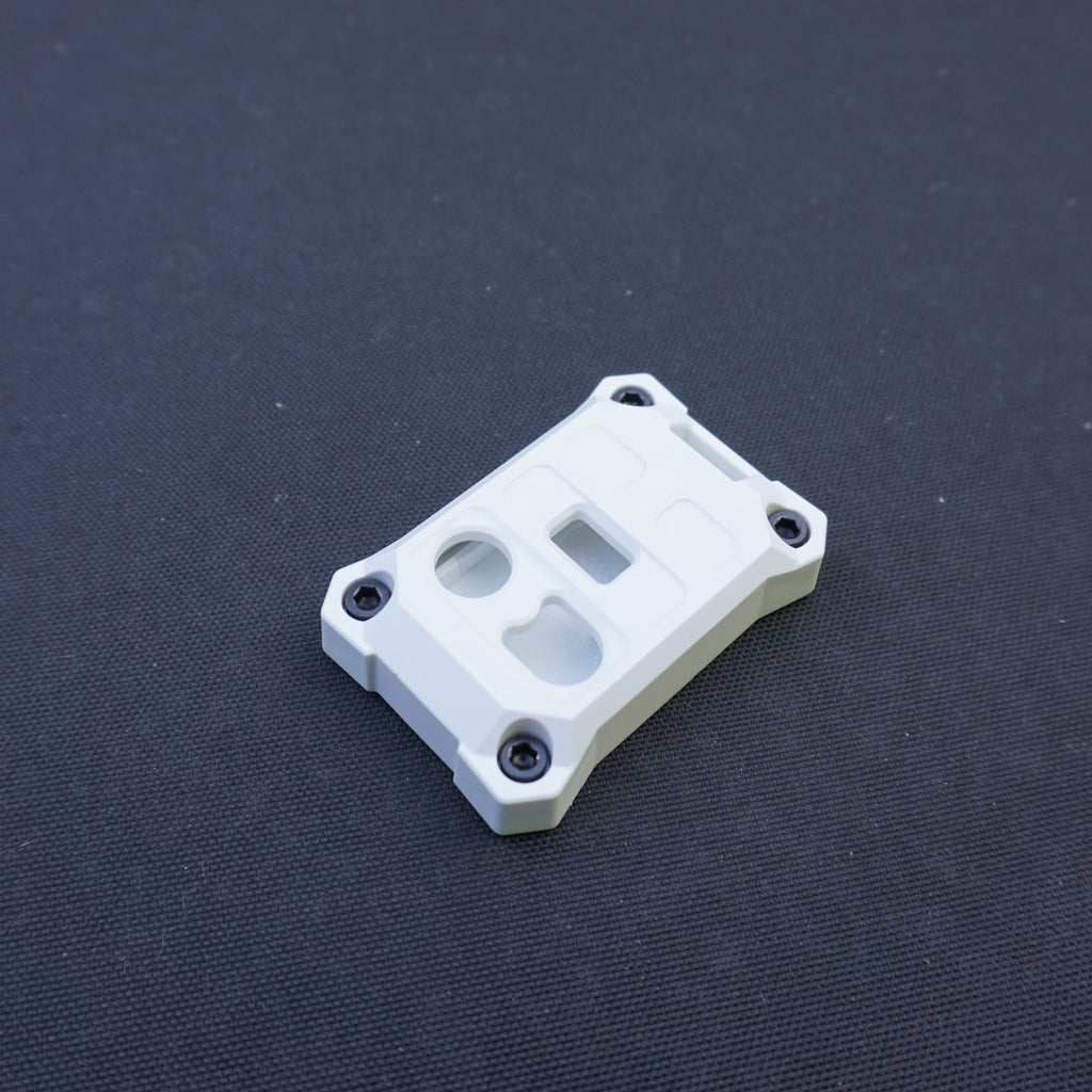 Injection Fob IF032 (Ford 3 Button) - WHITE