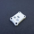 Injection Fob IF032 (Ford 3 Button) - WHITE
