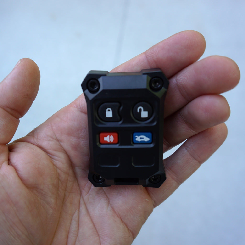 Injection Fob IF033 (Ford 4 Button) - BLACK