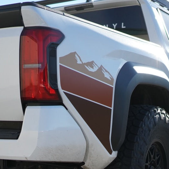 2024+ Tacoma Lower Bedside Decals